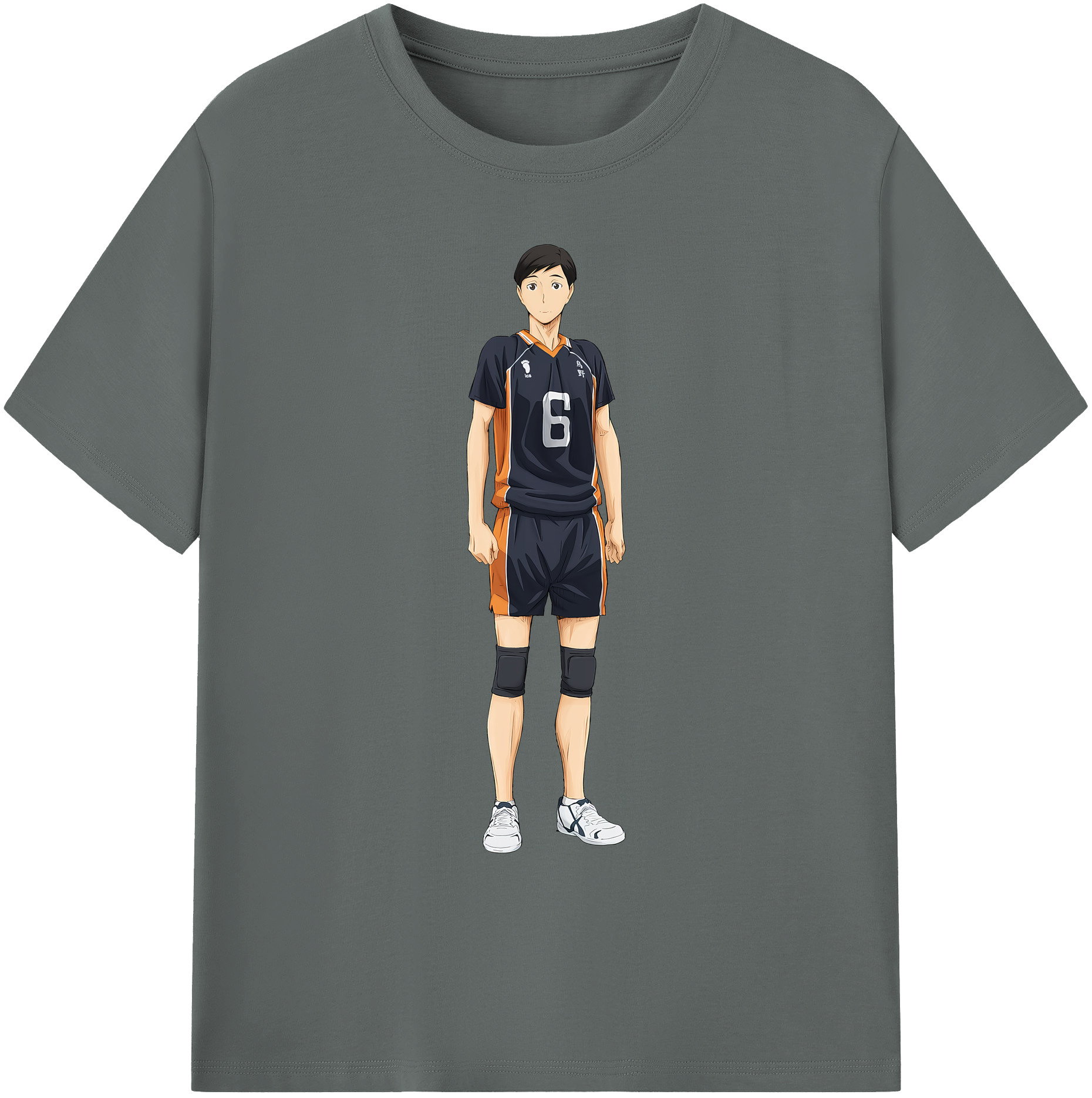 （画像用） ハイキュー!! Haikyu!! 綿100％ メンズ半袖Tシャツ｜肌触りやわらか＆通気性